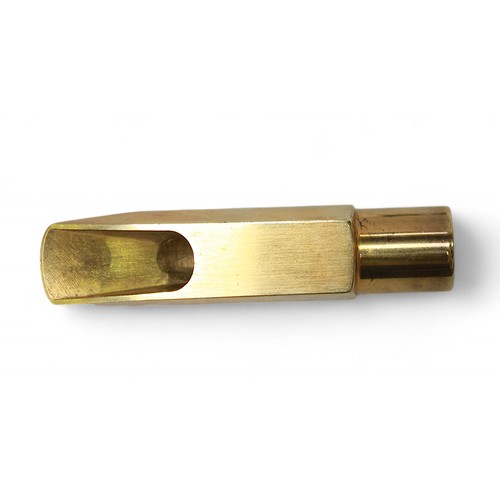 305 - A Dave Guardala Soprano saxophone brass mouthpiece, stamped ‘DG - PBSG 8763’, together with a Franco... 