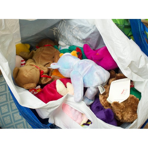 540 - A very large collection of Beanie Babies and Buddies by Ty, circa 1990s and early 2000s, modelled as... 