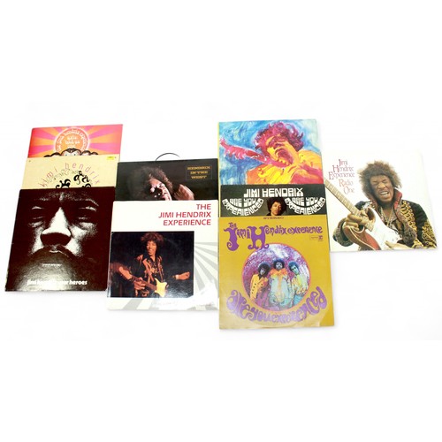 316 - A collection of twenty-six various The Jimi Hendrix Experience and Jimi Hendrix solo 12” vinyl LP re... 