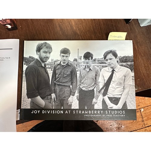 120 - A collection of assorted books relating to popular music with particular interest in Joy Division, i... 