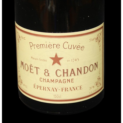 222 - Moët & Chandon Première Cuvée Champagne, One Magnum, 150cl, housed in fitted polystyrene packaging (... 