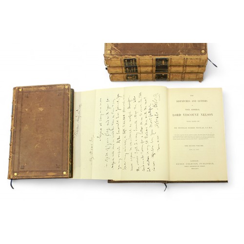 18 - Nicolas (Sir Nicholas Harris) The Dispatches and Letters of Vice Admiral Lord Viscount Nelson, 7 vol... 