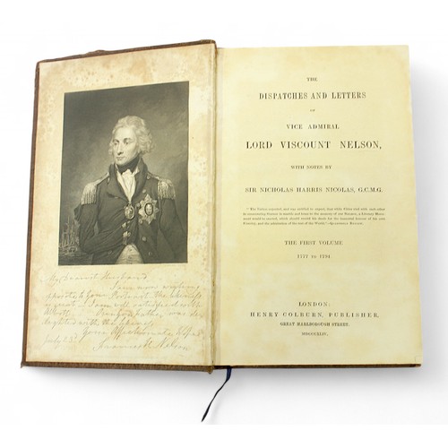 18 - Nicolas (Sir Nicholas Harris) The Dispatches and Letters of Vice Admiral Lord Viscount Nelson, 7 vol... 