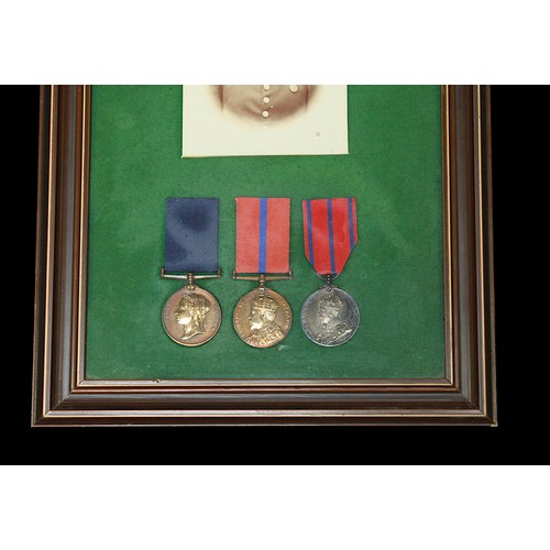 160 - A Metropolitan Police medal group of three to Constable C. Botter, T. Div, comprising Queen Victoria... 