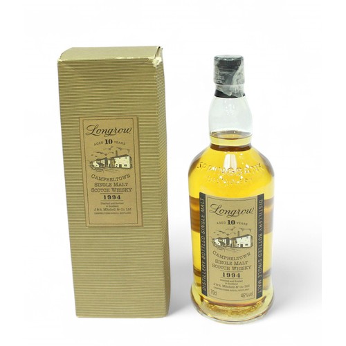 261 - Longrow 10 Year Old 1994, 75cl, 46% vol, Campbeltown Single Malt, housed in original card presentati... 