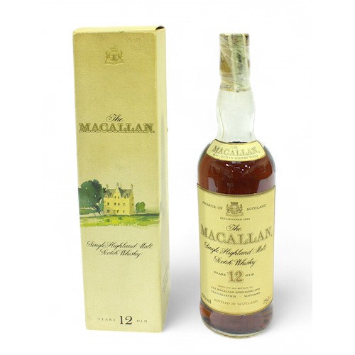 257 - The Macallan 12 Year Old, 75cl, 43% vol, Single Highland Malt Matured in Sherry Wood, housed in orig... 