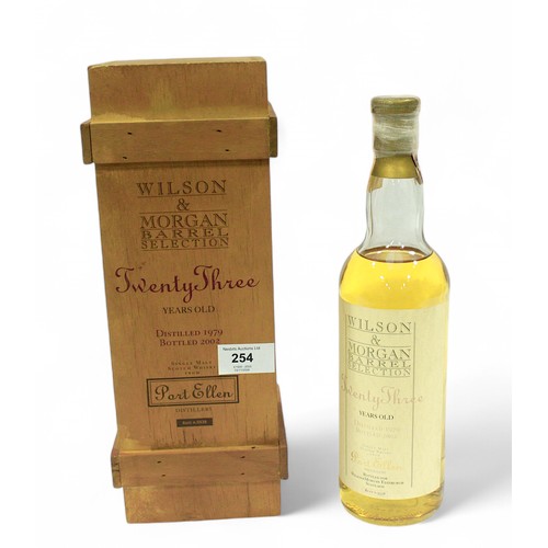 254 - Port Ellen 23 Year Old 1979, 70cl, 46% vol, Wilson & Morgan Barrel Selection, distilled 1979 and bot... 