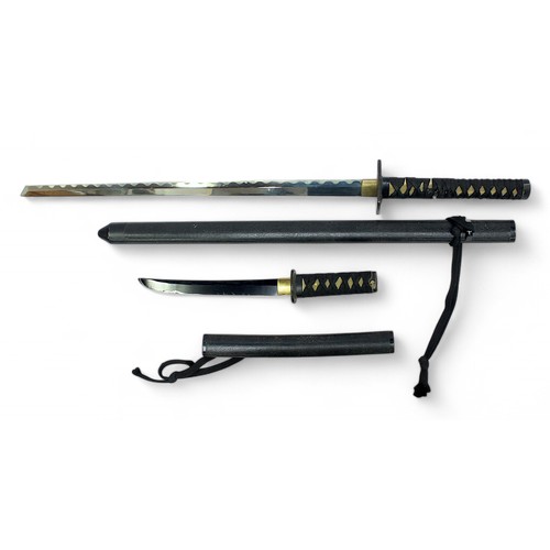 139 - A Japanese Ninja sword with 25