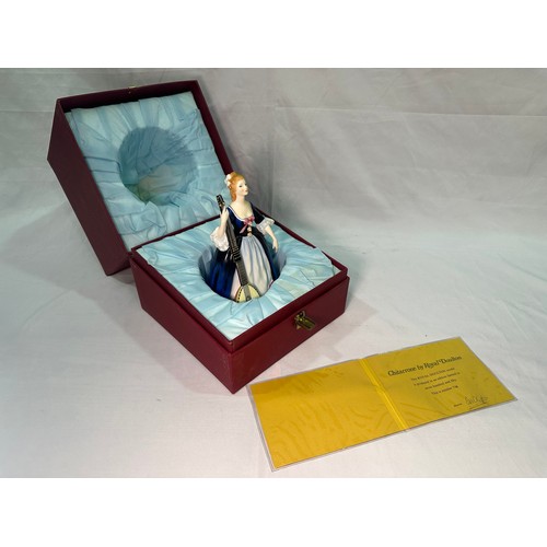 17 - A limited edition Royal Doulton figure ‘Chitarrone’, HN2700, limited edition no. 724, in original fi... 