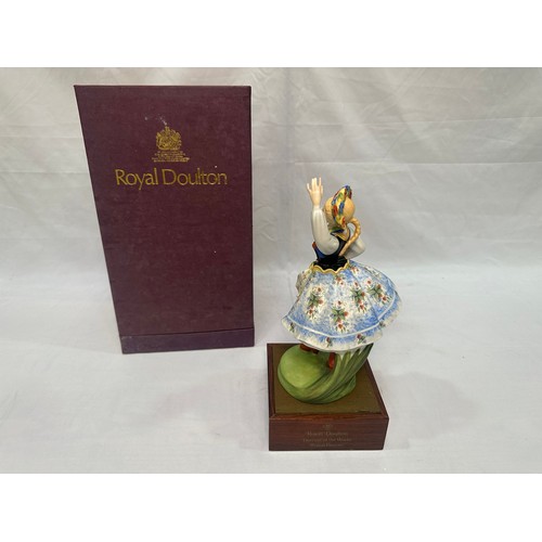 41 - A Royal Doulton figure ‘Dancers of the World Polish Dancer’ HN2836, limited edition 141/750, in orig... 