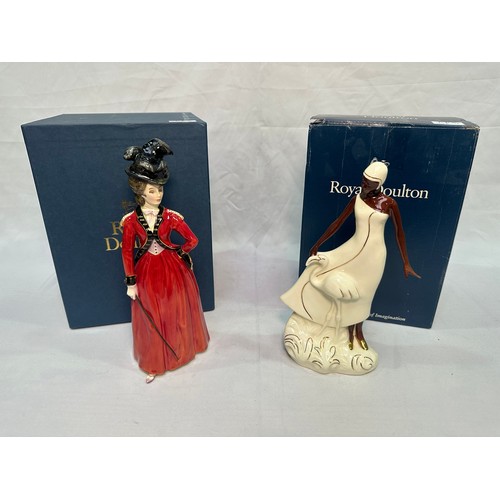 51 - Two Royal Doulton figures ‘Lady Worsley’ HN3318, limited edition 468/5000 and ‘Millie’ HN3946, both ... 