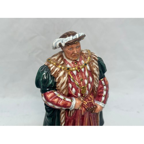 83 - A Royal Doulton limited edition porcelain figure, ‘Henry VIII’, HN3458, designed by Pauline Parsons,... 