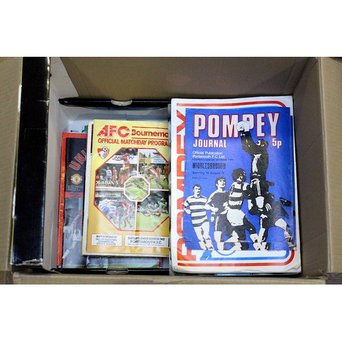 421 - A collection of approximately 135 Portsmouth FC official matchday programmes, dating from 1959 - 201... 