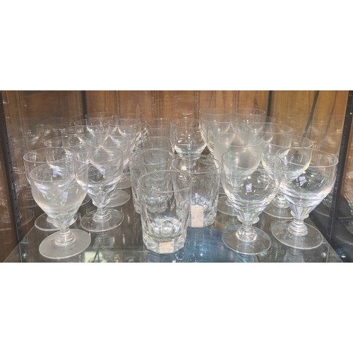 94 - A very large collection of assorted cut-glass, including Thomas Webb ‘Old English Bulls Eye’ and Stu... 