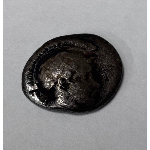 289 - Thessaly, Pharsalos AR Hemidrachm. Circa 440 BC. Head of Athena right in crested Attic helmet, rev. ... 