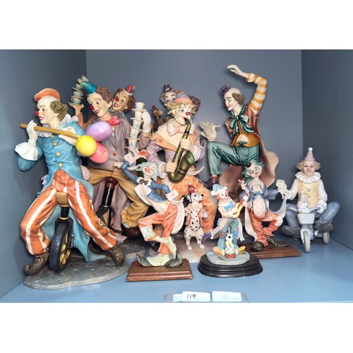 A collection of The Leonardo Collection 'Circus Comes To Town' clown ...