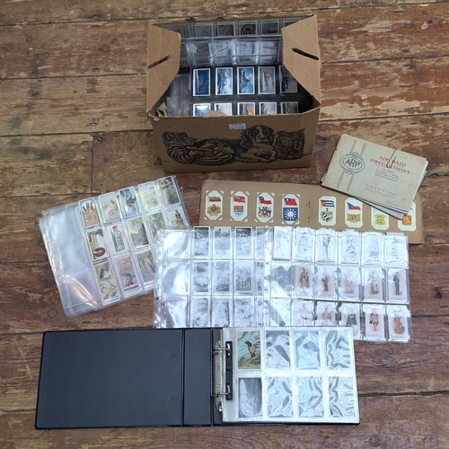 A large collection of assorted cigarettes cards sets, approximately ...