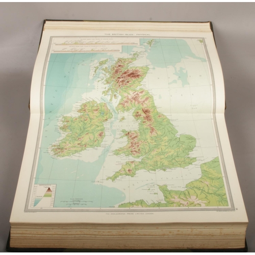 144 - The Harmsworth Atlas and Gazetteer of the World with 500 Maps and diagrams in colour, Published Carm... 