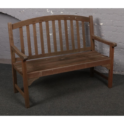 647 - A garden bench ( approx 122 cm wide)