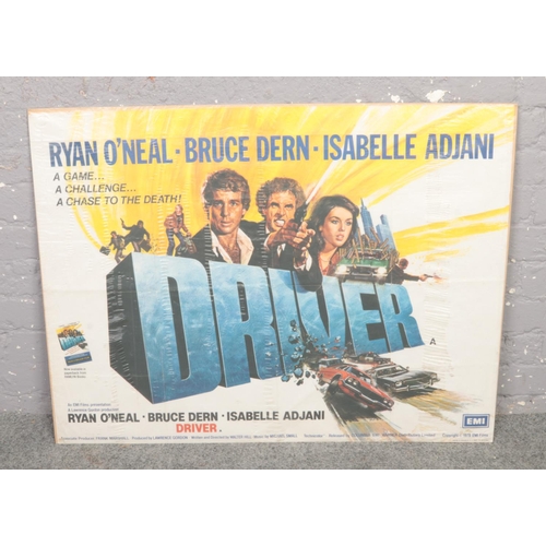 517 - An original quad film poster for Driver.