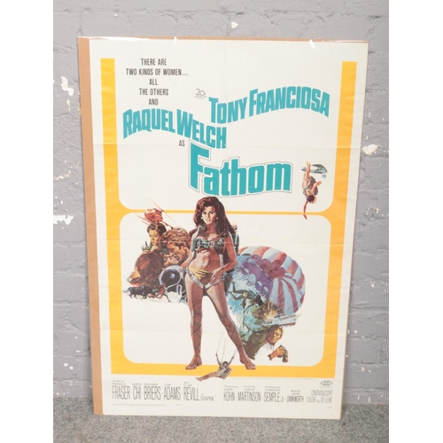 522 - An advertising film poster for Fathom.