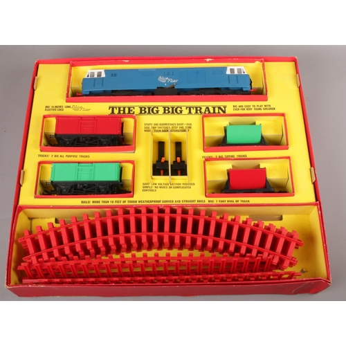 571 - A boxed Tri-Ang The Big Big Train O Gauge set No.  RV267 comprising the 'Blue Flier' class 35 Hymek ... 