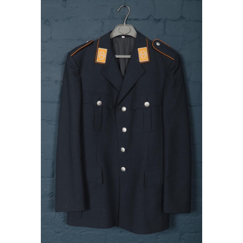 390 - A German Airforce dress jacket. Chest size 34-38 inches.