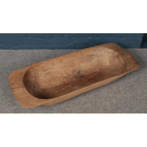 423 - A pine trough. (110cm wide)