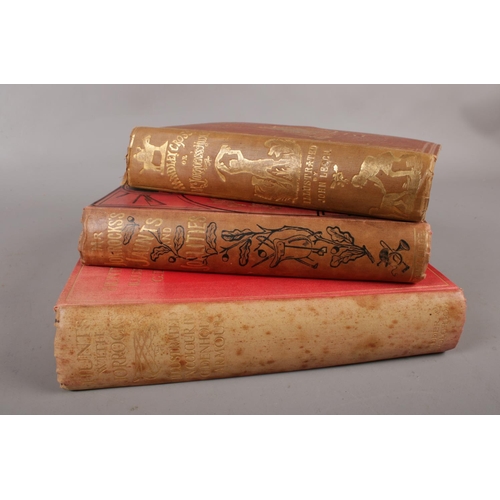 115 - A collection of three books on hunting, comprising of 'Handley Cross or Mr Jorrock's Hunt' with illu... 