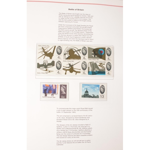 93 - Seven albums of stamps and first day covers, to include 300 Stanley Gibson stamps from Penny black t... 