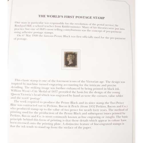 93 - Seven albums of stamps and first day covers, to include 300 Stanley Gibson stamps from Penny black t... 
