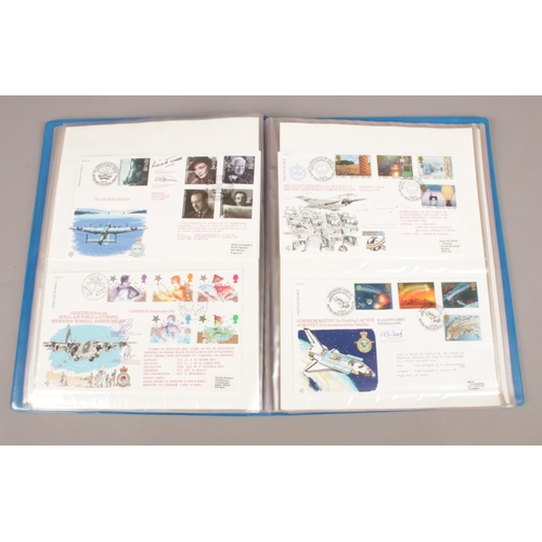 95 - Five Albums of First Day covers.  To include two Albums of R.F.D.C Special signed limited edition fi... 