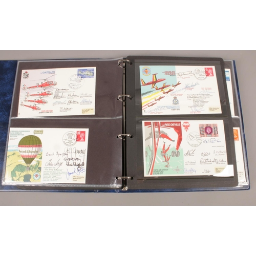 95 - Five Albums of First Day covers.  To include two Albums of R.F.D.C Special signed limited edition fi... 