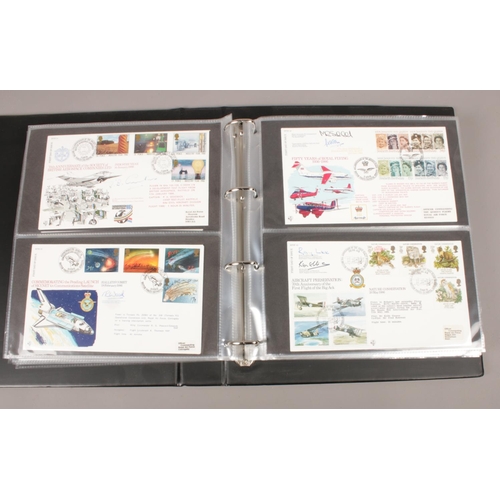 95 - Five Albums of First Day covers.  To include two Albums of R.F.D.C Special signed limited edition fi... 