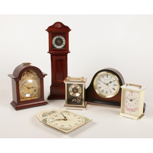 189 - A small group of quartz clocks. Includes London Clock Company, Metamec etc.