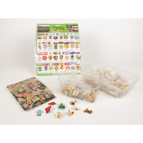 230 - A quantity of metal/enamel badges. to include Fifa world cup South Africa 2010.