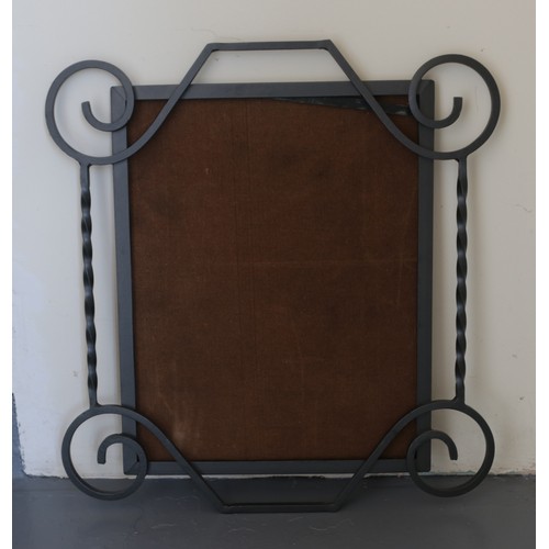 381A - A modern wrought iron frame.