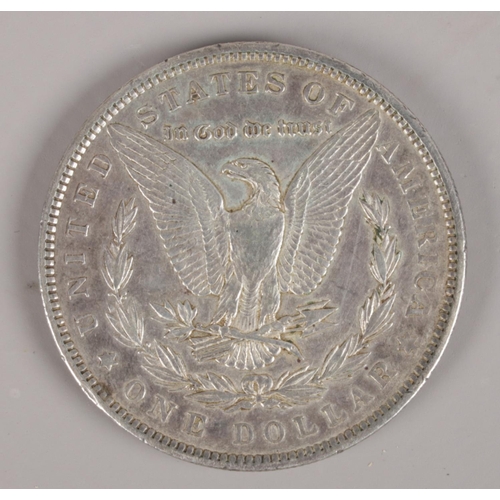 578 - An American silver dollar, 1887.