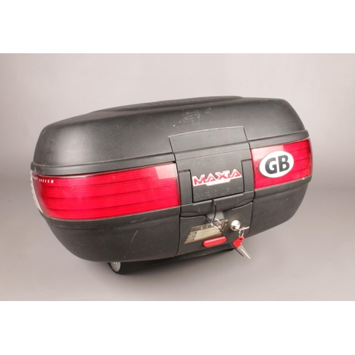 366 - A Givi Maxia Monokey motorbike top box.