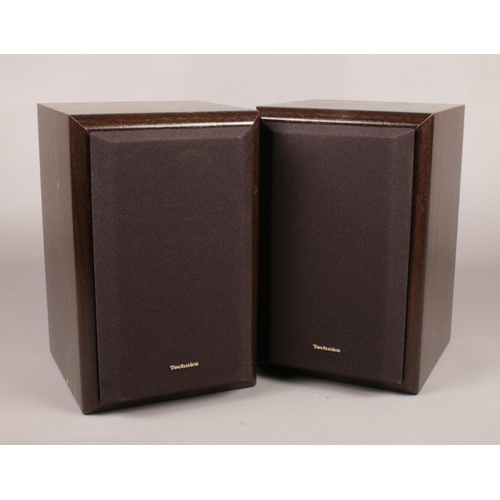 376 - A pair of Technics speakers. Model No. SB-HD50A.