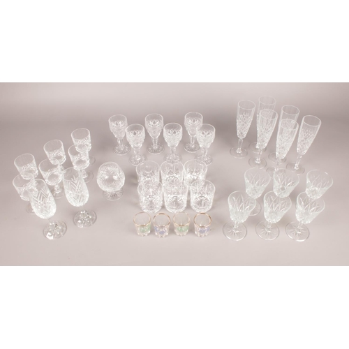 440 - A quantity of glassware - comprising of five sets of six glasses to include Champagne, Sherry & Whis... 