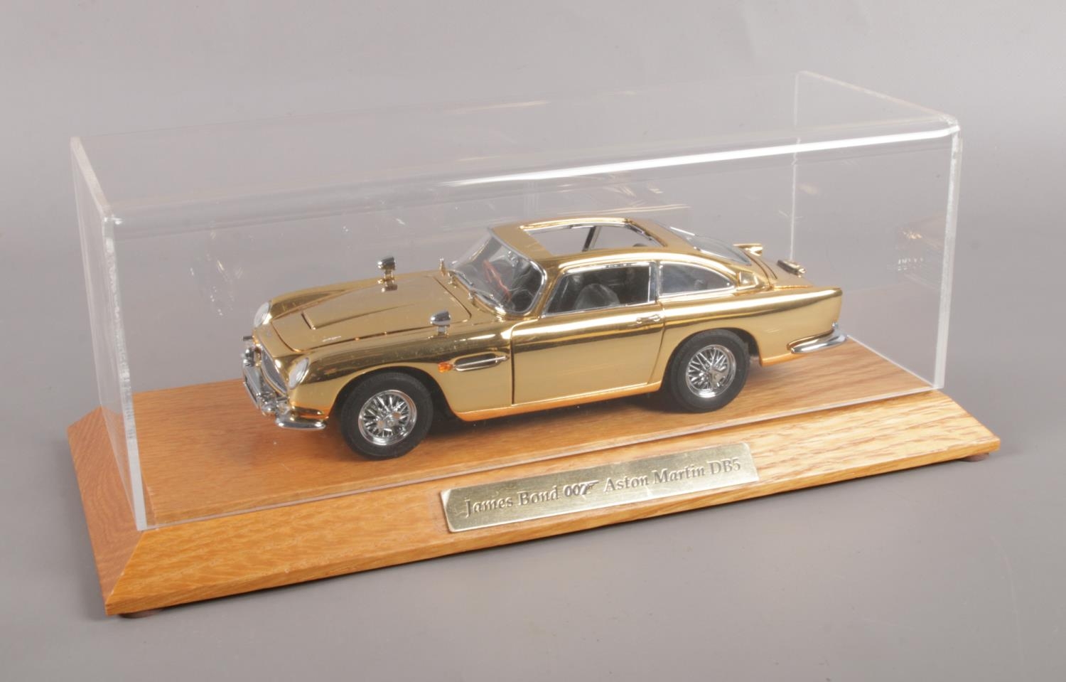 A Danbury Mint Special edition James Bond Aston Martin DB5, Gold