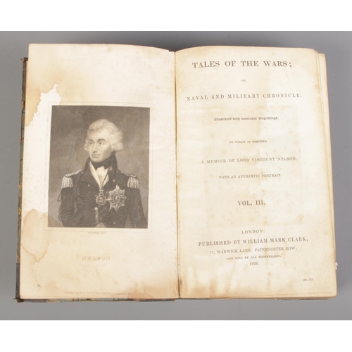 112 - Tales of the Wars (or Naval and Military Chronicle); Volumes 1-4 across two editions. 1836 & 1838. P... 