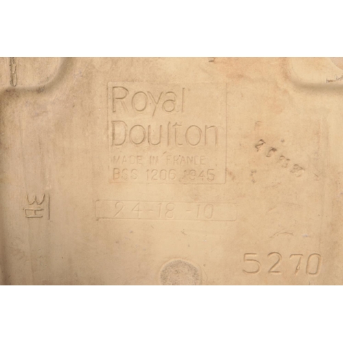 301 - A Ceramic Royal Doulton Belfast Sink. H:25.5cm W:61.5cm D: 20cm.