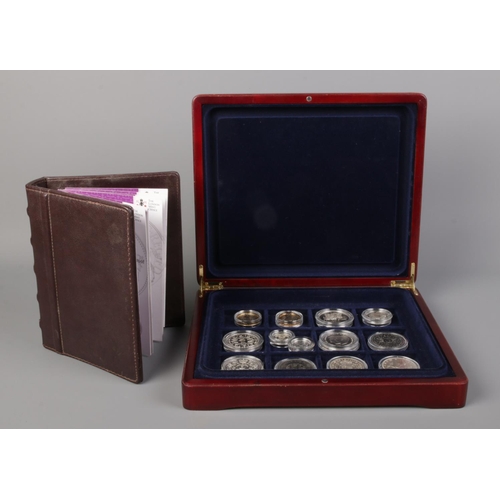 389 - The London Mint Office: The Silver Commemorative Collection, consisting of thirteen coins with certi... 