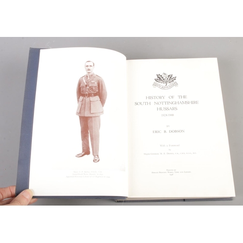 85 - One volume of the History of the South Nottinghamshire Hussars, 1924 - 1948