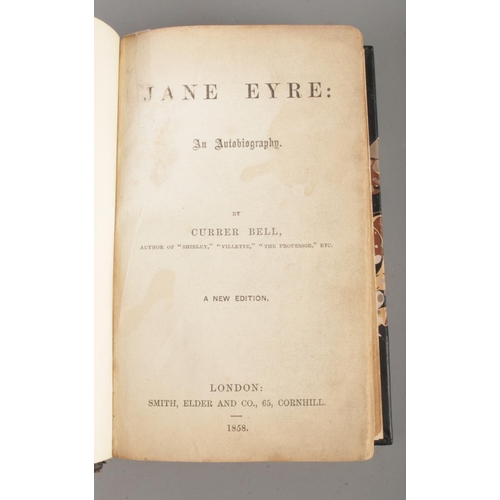 87 - Jane Eyre, An Autobiography by Currer Bell, A new edition, Smith, Elder and Co. Dated 1858.