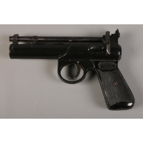 158 - A Webley and Scott Junior Mk II .177cal air pistol.