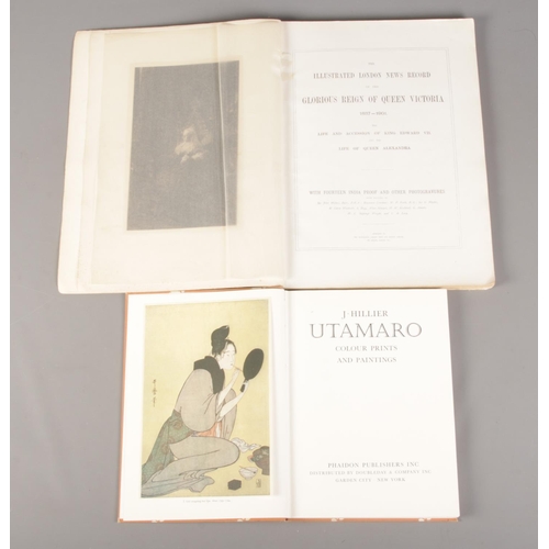 81 - Utamaro (J. Hillier, 1961); Colour Paintings and Prints, together with 'The Illustrated London News ... 