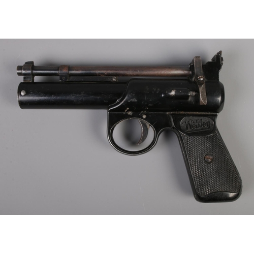 19 - A Webley and Scott Junior Mk II .177cal air pistol.